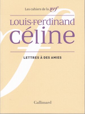 cover image of Lettres à des amies